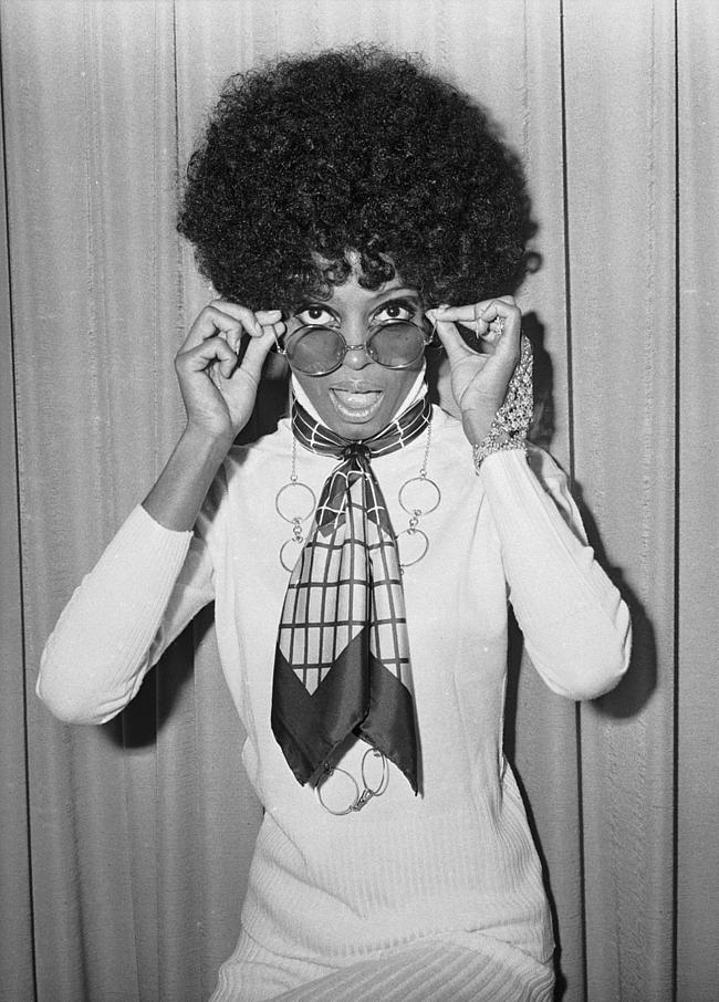 Diana Ross en 1968.