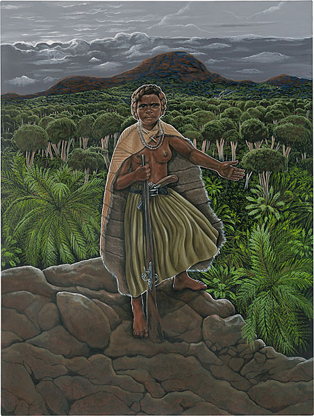 Tarenorerer Aboriginal leader, known as WALYER
