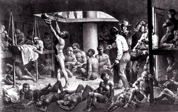 Enslaved Africans we Slave Ship