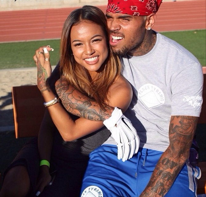 USA: Karrueche Tran fait condamner Chris Brown...la raison