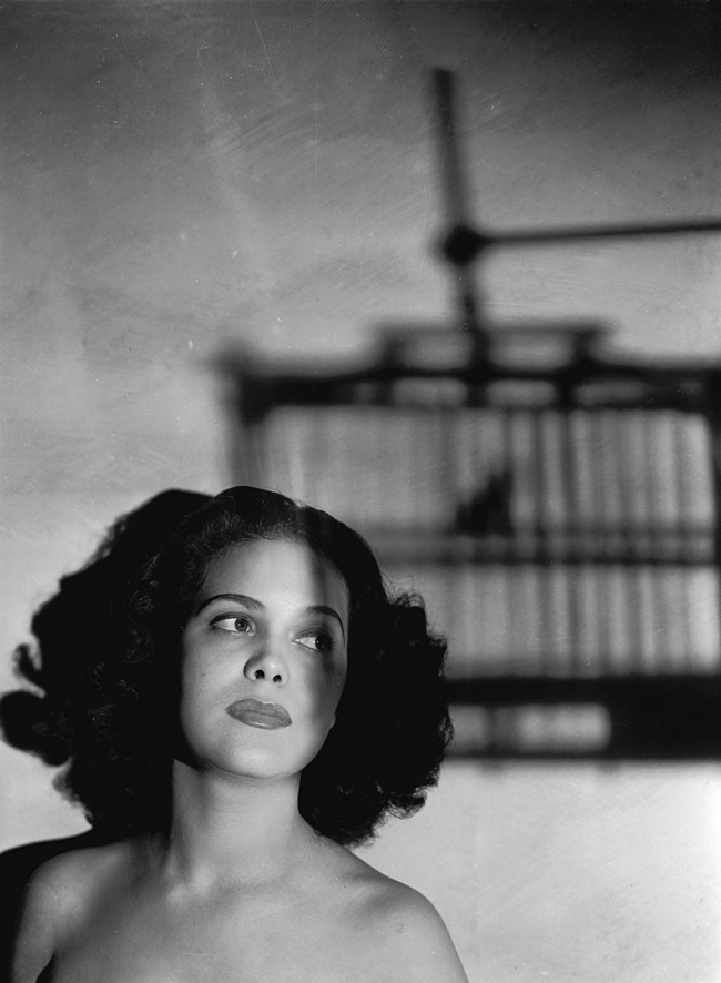 Hilda Simms en 1947.