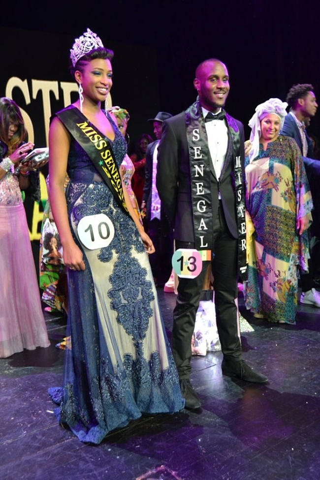 Fatou Mbaye remporte la couronne de Miss Senegal France 2017.