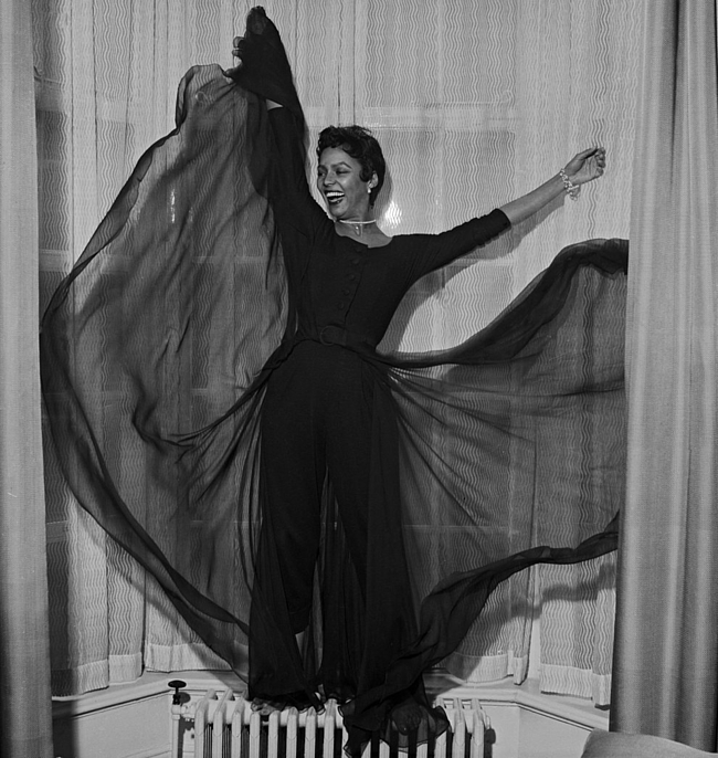 Dorothy Dandridge en 1956.