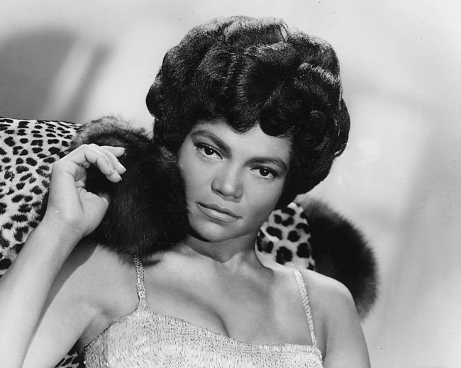 Eartha Kitt en 1960.