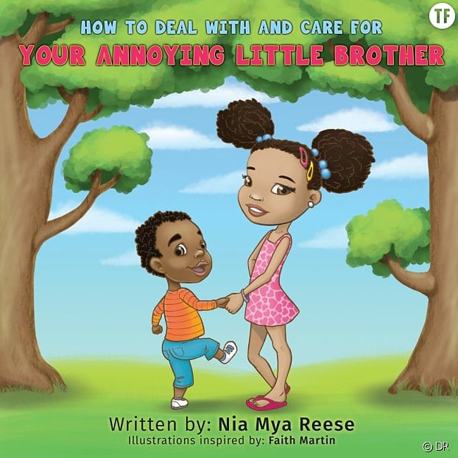 A 8 ans, elle écrit un livre sur son enquiquineur de petit frère